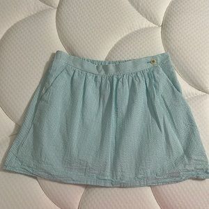 Lilly Pulitzer seersucker skirt